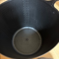 11/10まで★ドンキ　洗濯かご　ブラック　M型の画像