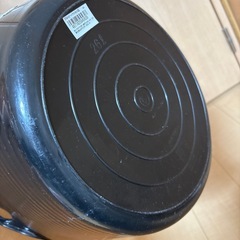 11/10まで★ドンキ　洗濯かご　ブラック　M型の画像