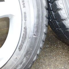 アルミホイール４本　14インチ×6JJ　4穴　175/65/14　PCD２種選択可能　スタッドレスタイヤ付【Goodyear ICENAVI】の画像