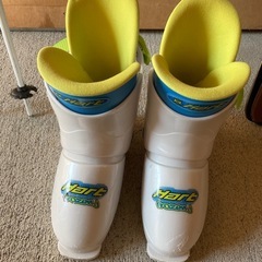 ジュニアスキーHart135cm点セットおまけ付きの画像