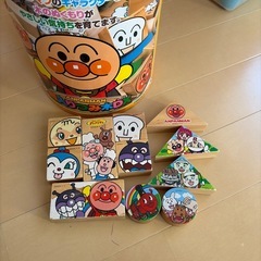 アンパンマン　積み木　　の画像