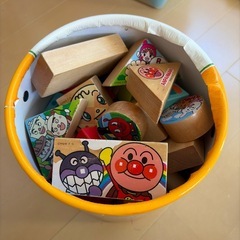 アンパンマン　積み木　　の画像