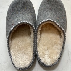 ニトリ　起毛スリッパの画像