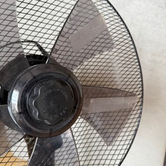 扇風機　黒の画像