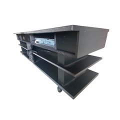 【ジ1106-05】スピーカー一体の珍しいテレビ台‼️Panasonic スピーカー付きテレビ台 SC-HTF7 2011年製の画像