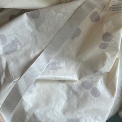 Birthday クマ柄　防水シーツの画像