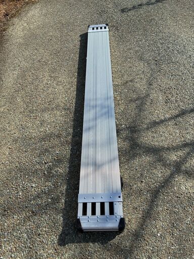 ハセガワ　伸縮足場板　4M スライドステージ