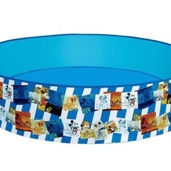 円形ワンタッチプール　ディズニーの画像