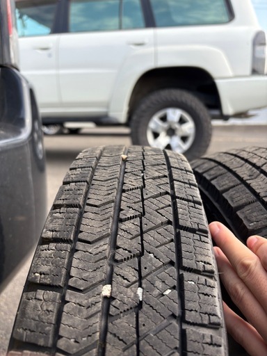 BSスタッドレス VRX2　145/80R13  