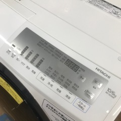 ドラム式洗濯機10kg 乾燥6kg  日立　2021年製の画像