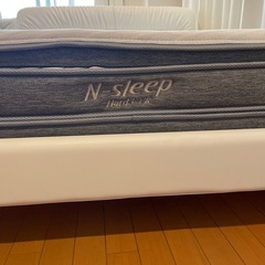 ニトリ　ダブルベッドの画像