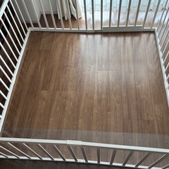 カトージ　ベビーサークル（174×174cm）　ホワイト　の画像