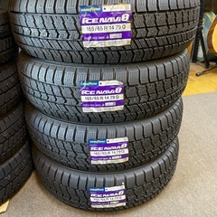 １６５／６５Ｒ１４　国産スタッドレス　４本セット　ハスラー　デリカミニ　インチダウン　の画像