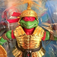 ナイトラファエロ ミュータントタートルズアクションフィギュア 装着変身 ニンジャタートルズの画像