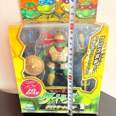 ナイトラファエロ ミュータントタートルズアクションフィギュア 装着変身 ニンジャタートルズの画像