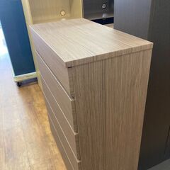 【リユ-スのサカイ広島石内店】ジモティ割！５段チェスト/クリ-ニング済み/HG-7772/広島市 家具　佐伯区 家具　南区 家具　西区 家具　東区 家具　中区 家具　安佐南区 家具　安佐北区 家具　安芸区 家具　府中町 家具　海田町 家具　熊野町 家具　坂町 家具　廿日市市 家具			の画像
