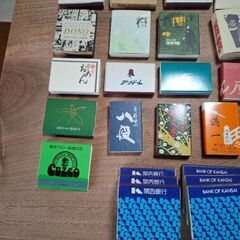 色んなお店等のマッチ36個の画像