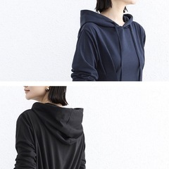 パーカーワンピースの画像