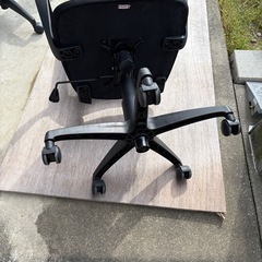 メッシュチェア　ブラック　黒　Dの画像