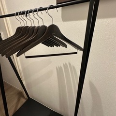 新品美品　ハンガーラックの画像