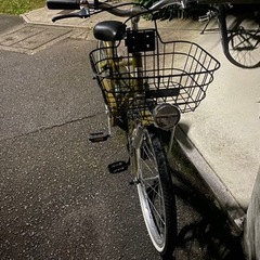 20インチ　カーキ色　子供自転車の画像