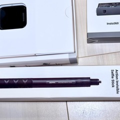 新品近い！Insta360 X4 アクションカメラ 本体+アクセサリー 見えない自撮り棒 インスタ360の画像