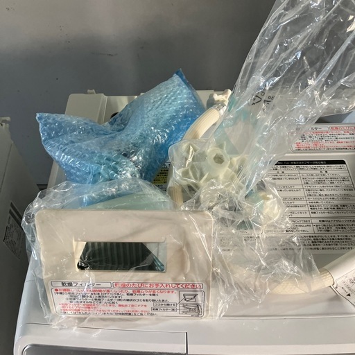石2511-102 Panasonic2014年製　ドラム式洗濯乾燥機　プチドラムNA-VD130L 動作確認済み　キズ汚れ有り