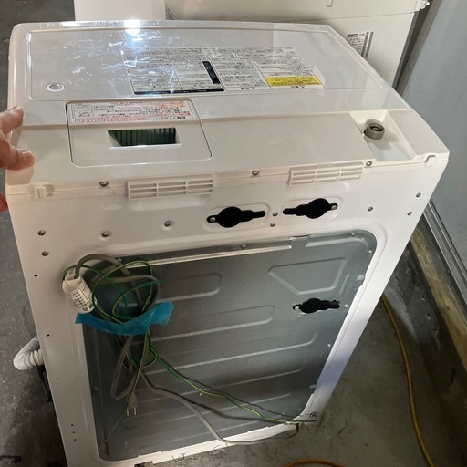 石2511-102 Panasonic2014年製　ドラム式洗濯乾燥機　プチドラムNA-VD130L 動作確認済み　キズ汚れ有り