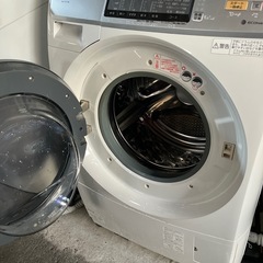石2511-102 Panasonic2014年製　ドラム式洗濯乾燥機　プチドラムNA-VD130L 動作確認済み　キズ汚れ有りの画像