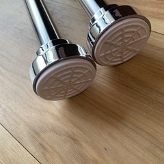 突っ張り　つっぱり棒　伸縮　2本セット　ステンレス　の画像