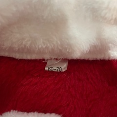 サンタクロース　コスチューム　60〜70cm ロンパースの画像