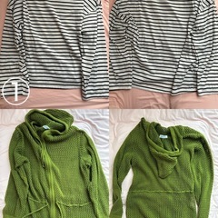 トップス レディース まとめ売りパーカー スウェット ロンT SHEIN SABUROKU nikoand...の画像