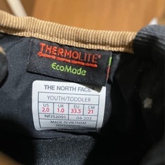 ノースフェイス　ブーツ21cm
の画像