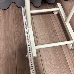 全身鏡　ホワイトの画像