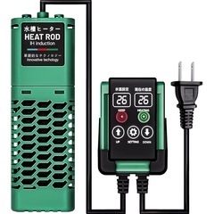 新品未開封 300W水槽ヒーター 最新設計 水中 ヒーター ミニヒーター アクアリウム 防爆 過熱保護 20-34°C温度調節 熱帯魚 金魚 カメ 水槽ヒーター ベタ サーモスタット 周波数変換加熱