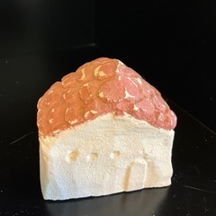 紙粘土の可愛いお家の画像