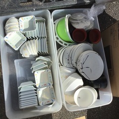 プラスティック　食器 まとめて全部の画像