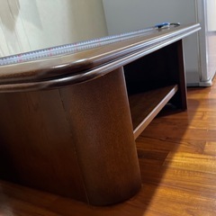 木製の座卓の画像