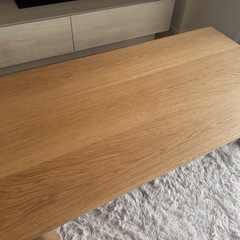 【美品】　無印良品　ローテーブルの画像