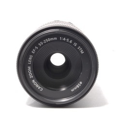 Canon EF-S 55-250mm f/4-5.6 IS STM 望遠レンズ　極美品の画像