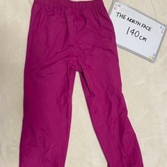 ノースフェイス　ピンクパンツ140cmの画像