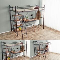 ロフトベッド（黒）売りますの画像