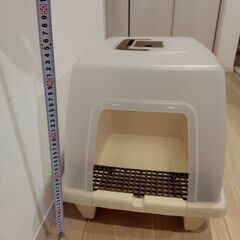 アイリスオーヤマ　砂落としマット付脱臭ネコトイレ SN-520 の画像