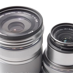 OLYMPUS E-PL3 レッド ダブルズームキット⭐️フラッシュ付 動作良好の画像