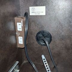 【現金可】【良品】コンセント付きレンジボード　取りに来て頂ける方のみの画像