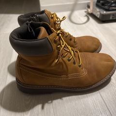 スエードハイカットワークブーツ26.5cmの画像