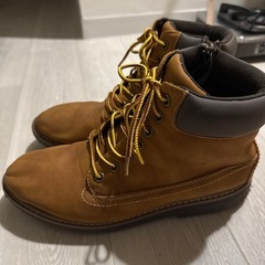 スエードハイカットワークブーツ26.5cmの画像