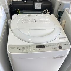 【リユ-スのサカイ広島石内店】ジモティ割！/７kg洗濯機/シャ-プ/2022年製/クリ-ニング済み/HG-7777/広島市 洗濯機　佐伯区 洗濯機　南区 洗濯機　西区 洗濯機　東区 洗濯機　中区 洗濯機　安佐南区 洗濯機　安佐北区 洗濯機　安芸区 洗濯機　府中町 洗濯機　海田町 洗濯機　熊野町 洗濯機　坂町 洗濯機　廿日市市 洗濯機			の画像