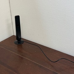 小型テレビとアンテナセットの画像