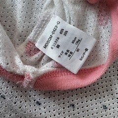 ハート柄　ノースリーブロンパース　90㎝　4枚組の画像